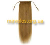 №12. Шиньон из натуральных волос 60см, 100гр. Remy AAА качество